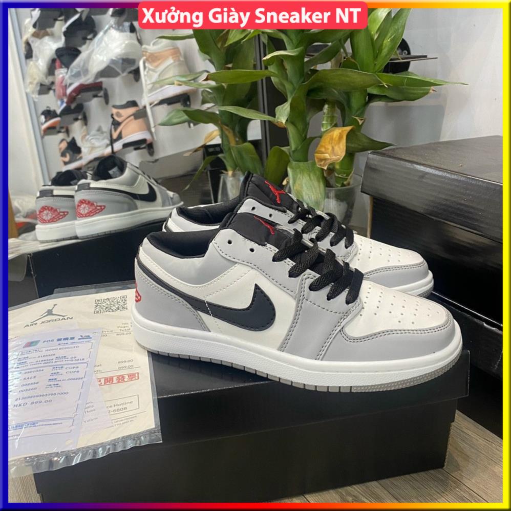 Giày JORDAN 1 Low đen trắng , Giày Sneaker 𝐉𝐎𝐃𝐀𝐍 1 Panda THẤP CỔ Màu Đen Trắng
