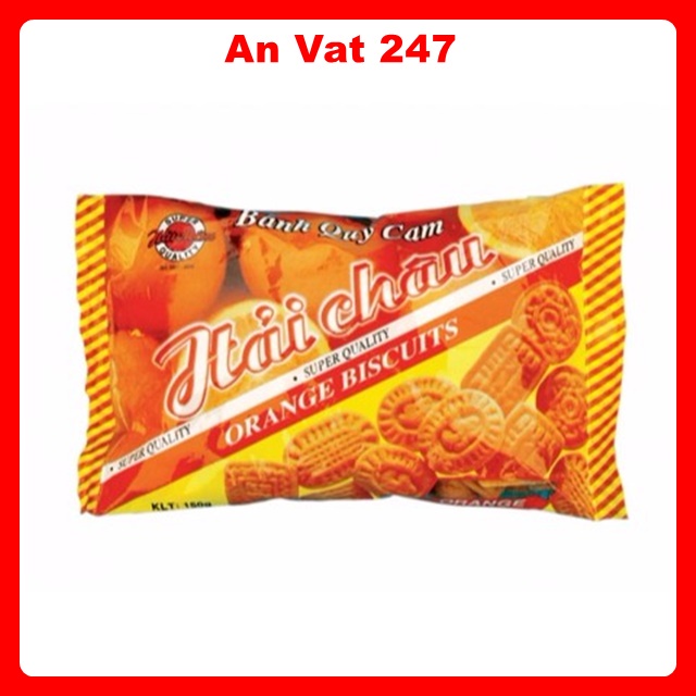 Bánh Quy Cam Hải Châu 130g 💖FREESHIP💖 Trở Về Tuổi Thơ