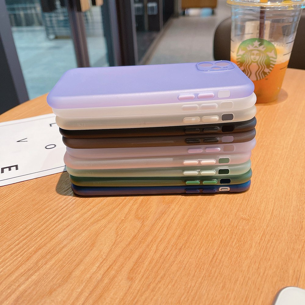 Ốp Điện Thoại TPU Mềm Siêu Mỏng 0.3mm Cho iPhone 11 Pro max XR X XS max