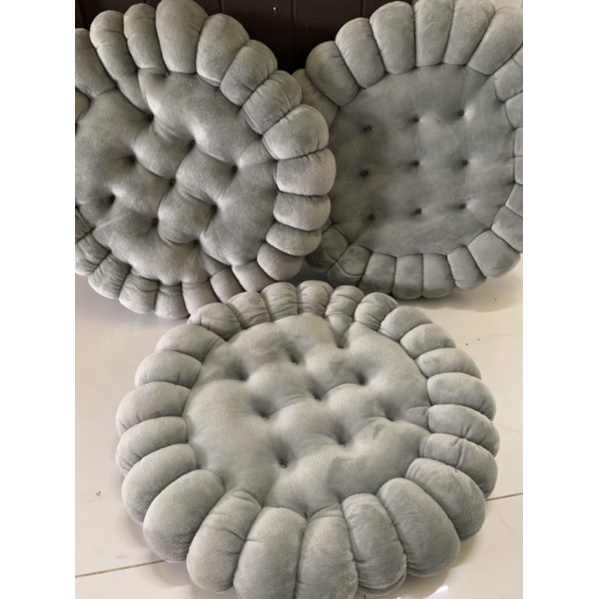 Nệm tròn dạng bánh quy đệm lót ghế cao cấp kt 40