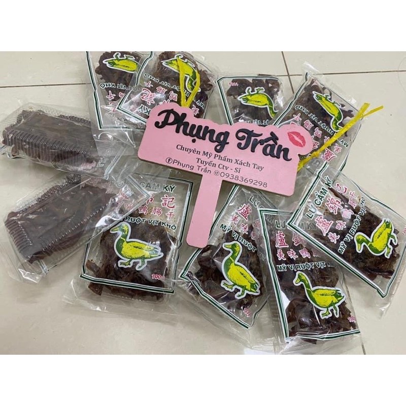 RUỘT VỊT KHO DẦU HÀO ĂN LIỀN