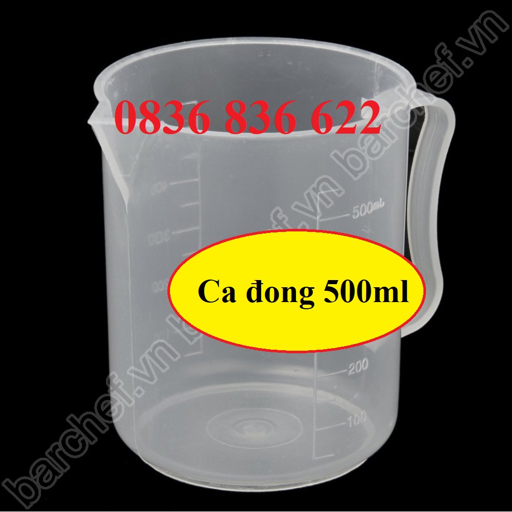 Ca đong định lượng, ca đong nhựa có vạch chia định lượng nhựa cao cấp