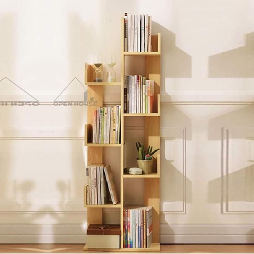 Kệ Sách Hình Cây Nhiều Tầng Đa Năng Gỗ MDF Nhập Khẩu Sea Decor
