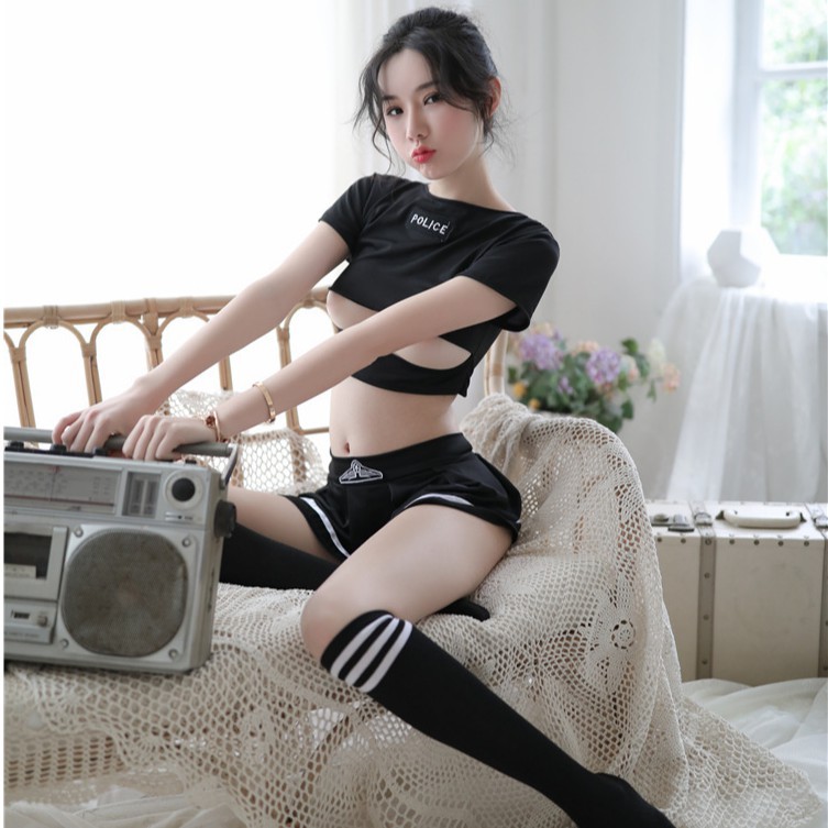 Váy ngủ Cosplay Cảnh sát quyến rũ CL005 | BigBuy360 - bigbuy360.vn