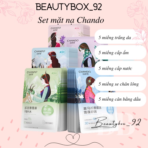 Mặt nạ Chando cô gái Himalaya