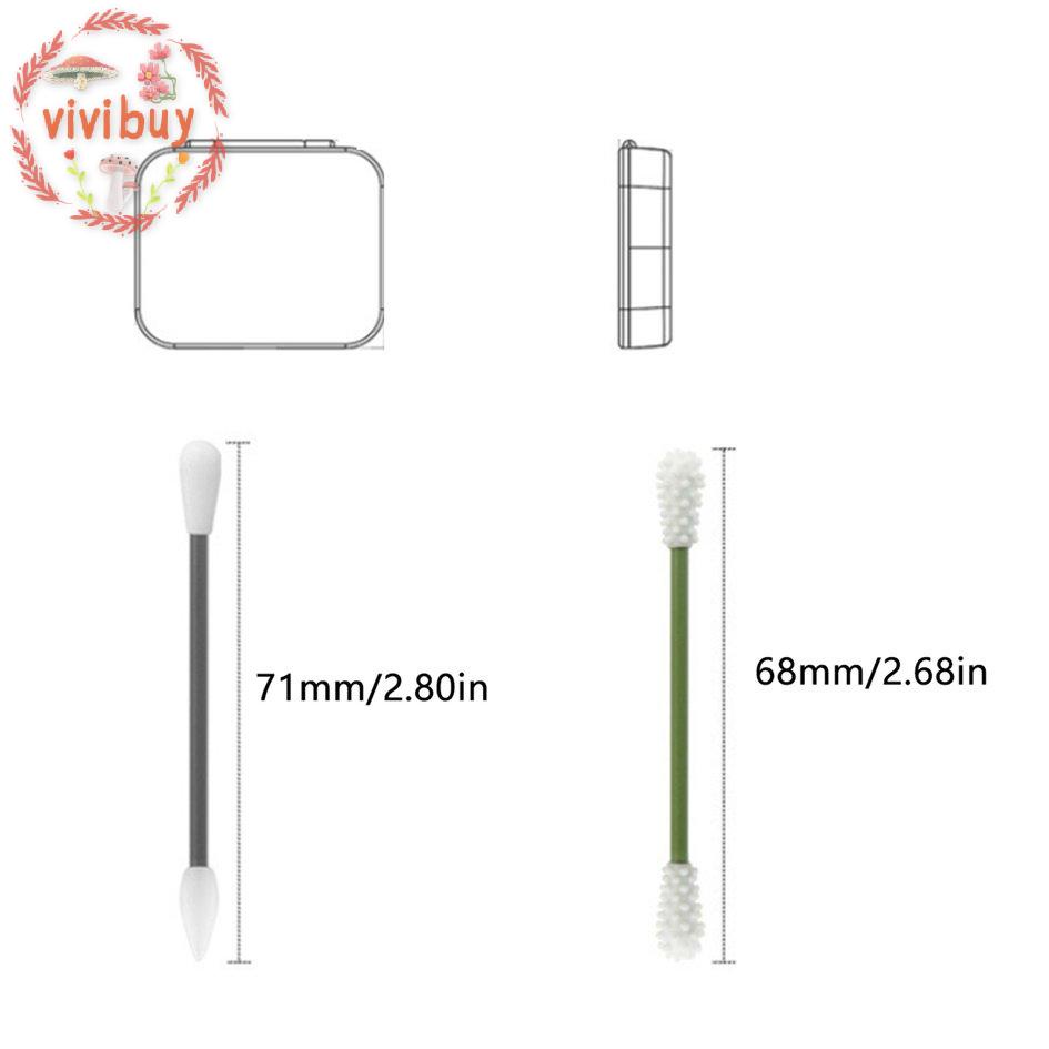 Hộp tăm bông cotton trang điểm có thể tái sử dụng kèm hộp đựng
 | BigBuy360 - bigbuy360.vn