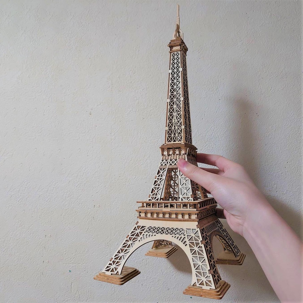 Mô Hình Gỗ 3D Lắp Ráp ROBOTIME Tháp Eiffel Tower TG501