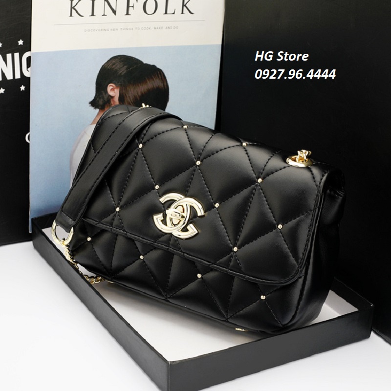 Túi Xách Mini Nữ Da Cừu Cao Cấp(Da Thật  100%), Túi Xách Công Sở Đeo Chéo Đeo Vai Size 23cm FullBox Đầy Đủ bill