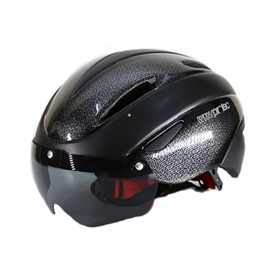 MŨ BẢO HIỂM XE ĐẠP CÓ KÍNH WIN 018 - CÓ ĐÈN