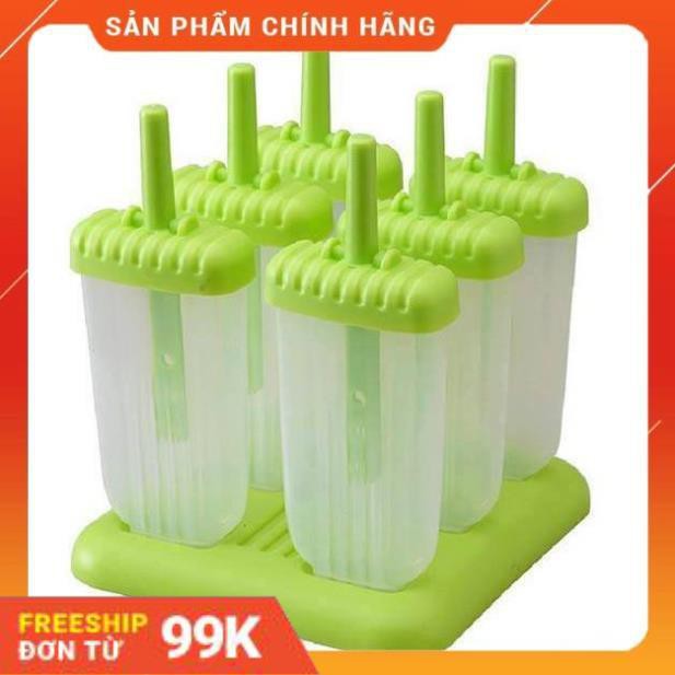 Khuân (Khay) Làm Kem 6 Ngăn Cao Cấp Thế Hệ Mới