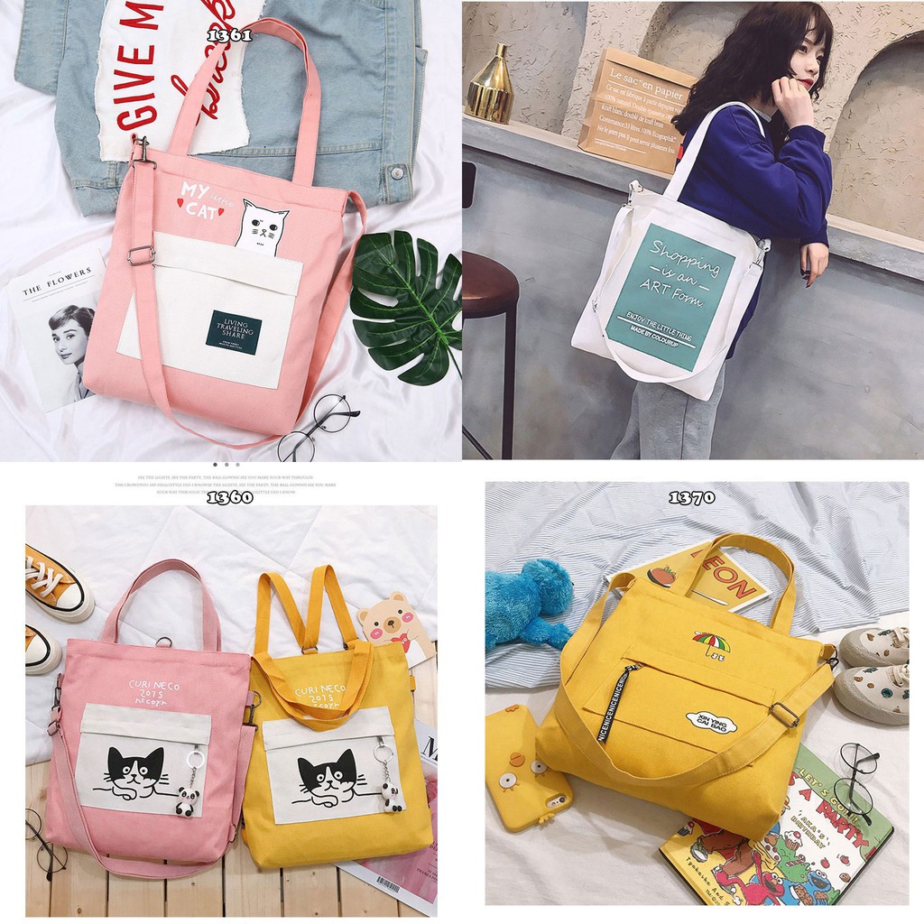 [XẢ KHO] Túi đeo chéo thời trangFREESHIPtúi tote nữ ulzzang rẻ,đẹp phong cách Hàn Quốc AH1366