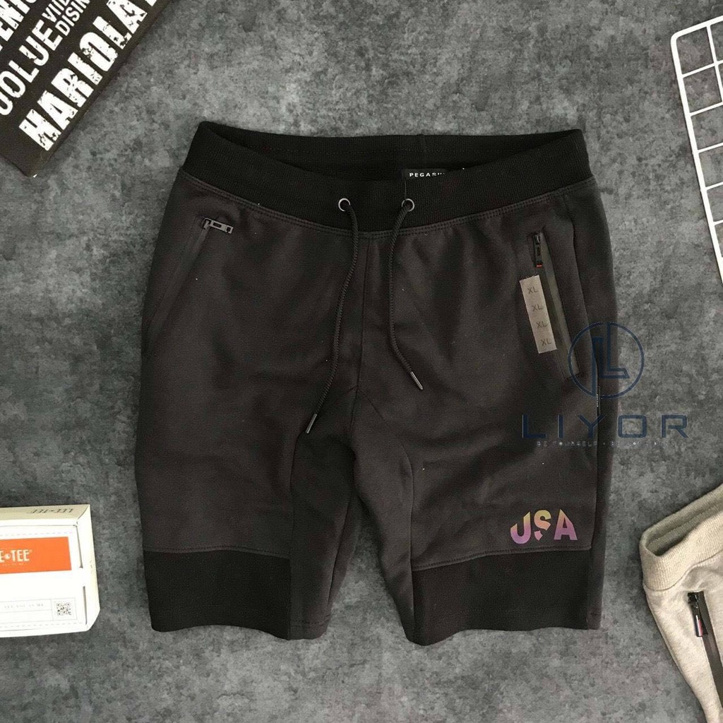 Quần thể thao nam (FREESHIP 50K) in chữ màu độc đáo cá tính thời trang - Liyor - QTT008 | BigBuy360 - bigbuy360.vn