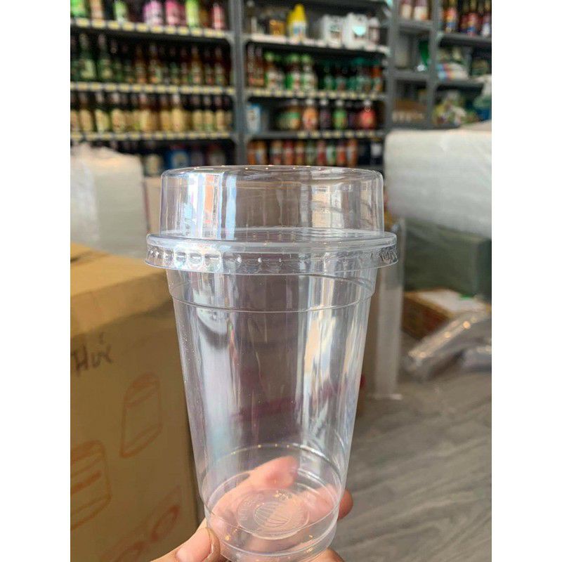 50 ly PP 500ml - 700 ml (có kèm nắp cầu vuông)