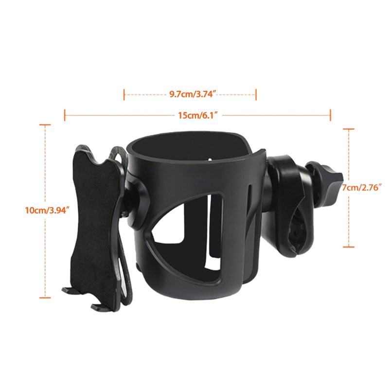 Giá Đỡ Cốc Nước 2 Trong 1 Xoay 360 Độ Bằng Nhựa Tiện Dụng