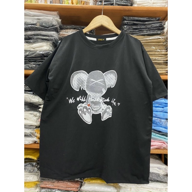 Áo thun tay lỡ freesize phông from rộng Unisex
