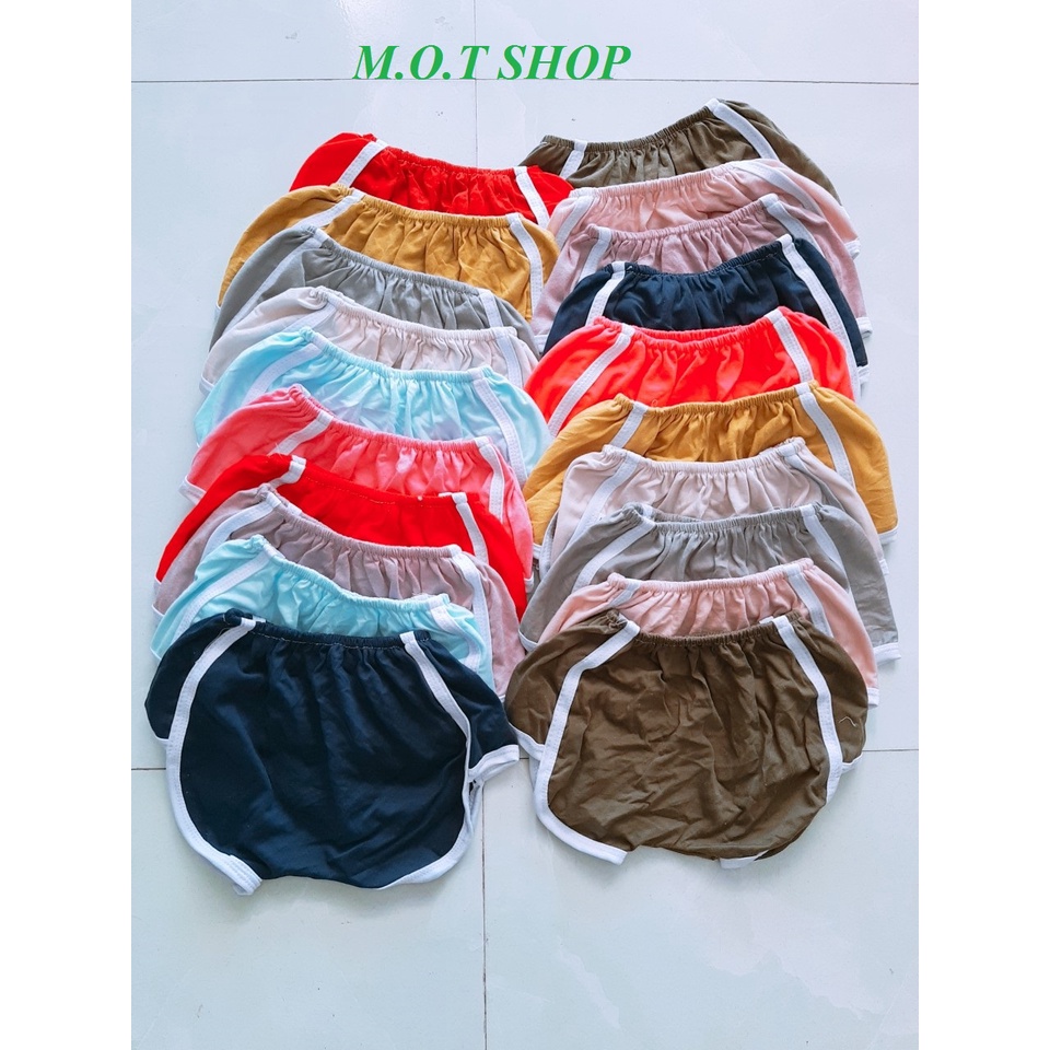 Sét 20 quần đùi bí thun cho bé trai và bé gái từ 4-15KG