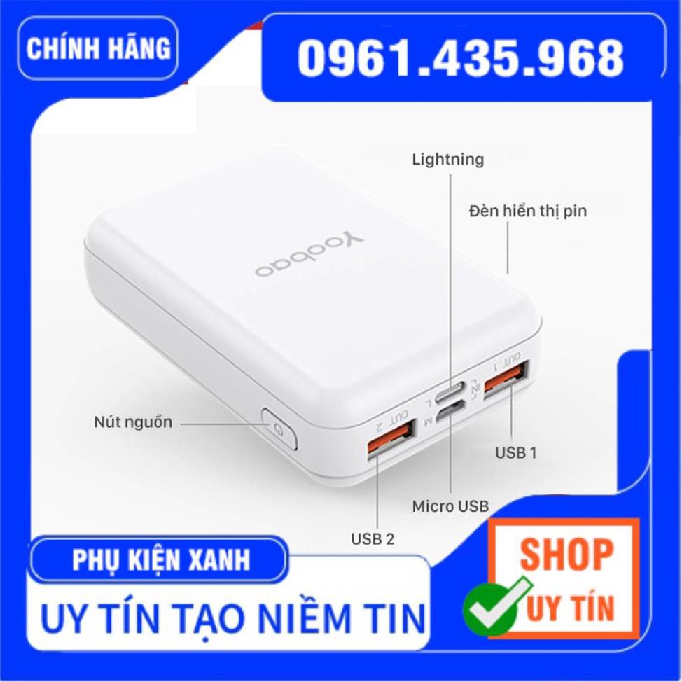 [ Chính Hãng ] Pin Sạc Dự Phòng Yoobao mini 10000mAh P10W CHÍNH HÃNG | BigBuy360 - bigbuy360.vn