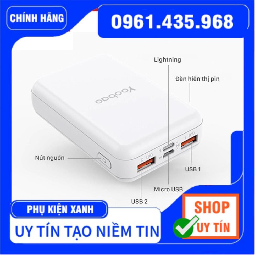 [ Chính Hãng ] Pin Sạc Dự Phòng Yoobao mini 10000mAh P10W CHÍNH HÃNG | BigBuy360 - bigbuy360.vn