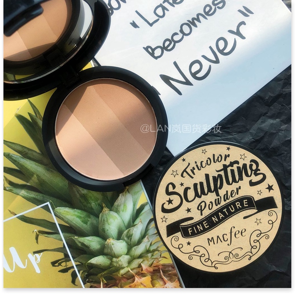 Phấn Tạo Khối 3 Màu Macfee Tricolor Sculpting Powder MAC03 | BigBuy360 - bigbuy360.vn