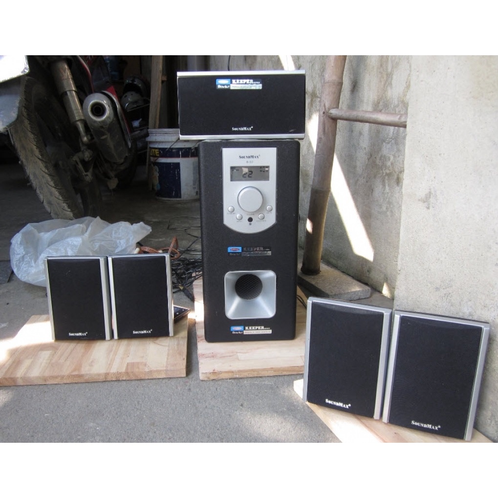 Loa vi tính Soundmax 5.1 B-50 nghe nhạc - xem phim !!