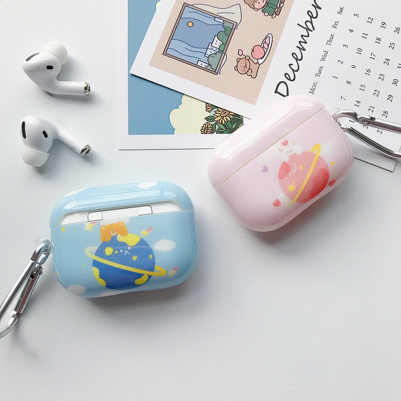 ỐP CHO AIRPODS PRO COUPLE GẤU VÀ THỎ