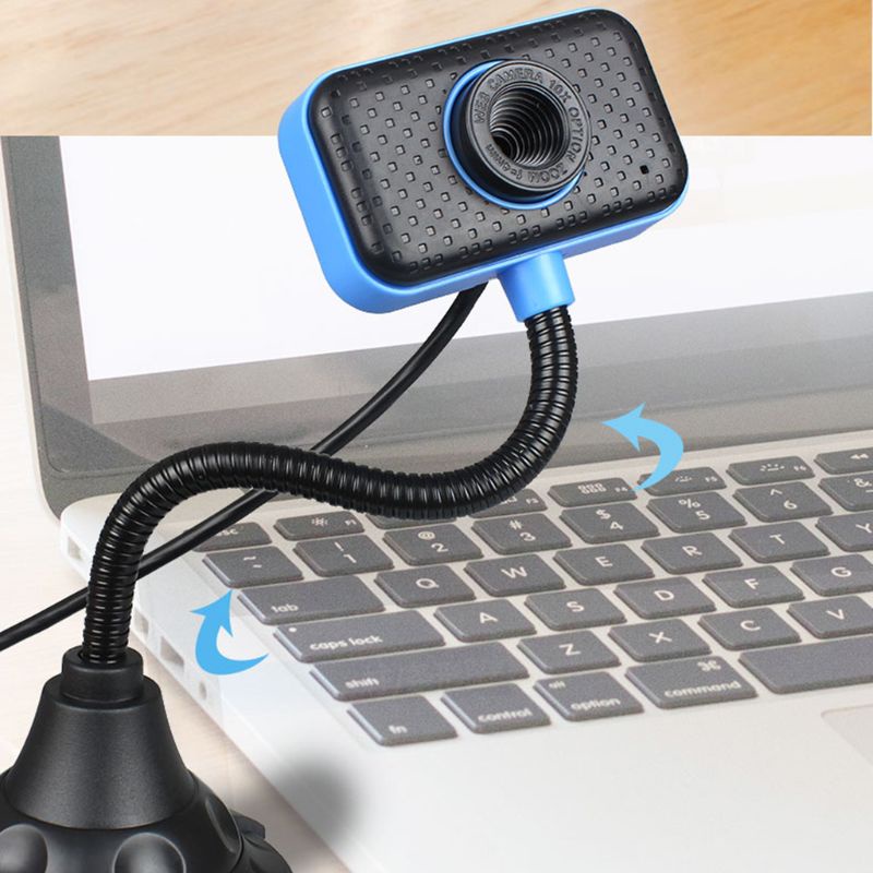 Webcam USB độ nét cao tích hợp micro giảm tiếng ồn để máy tính để bàn tiện dụng | WebRaoVat - webraovat.net.vn