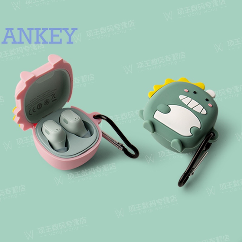 Case for Baseus WM01 Encok w01 Vỏ bảo vệ hộp tai nghe bằng silicon mềm chống sốc hình Pokemon dành cho