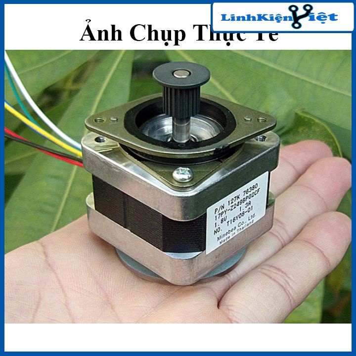 Động cơ bước 42BYG có giá đỡ dòng 1.3A bước góc 0.9 độ