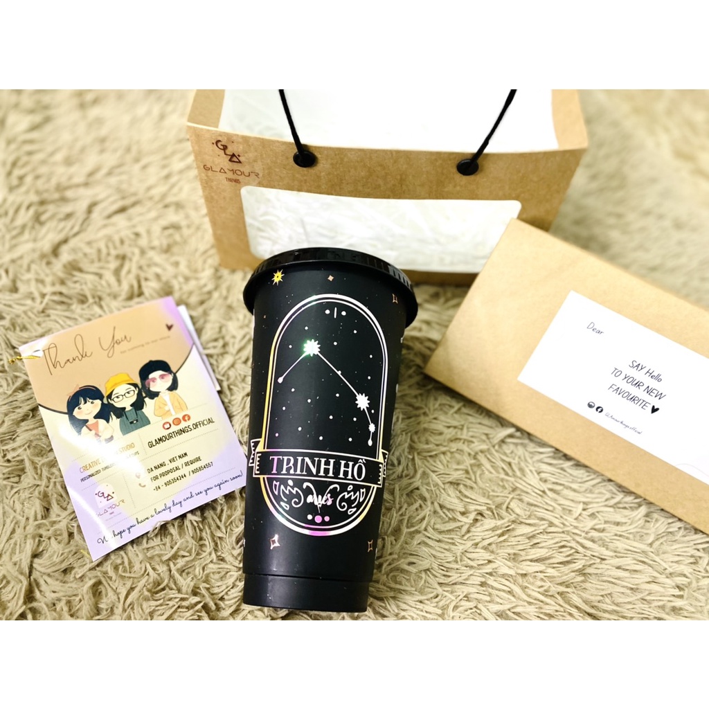 ✨GLAPIO _ Ly custom cung hoàng đạo Thiên Yết ✨