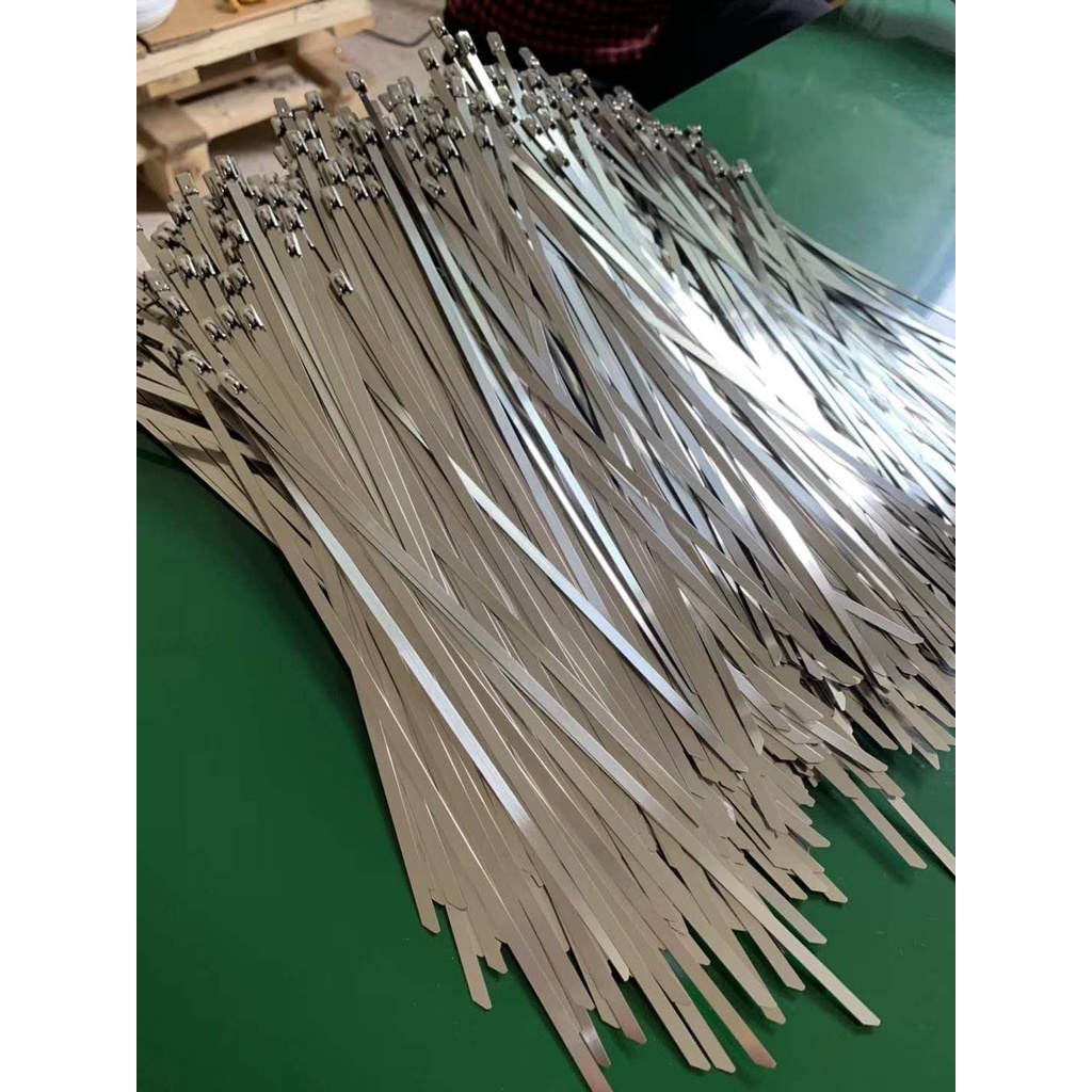 Dây thít inox 304 kích thước 4.6x250mm 1 túi có 100 sợi