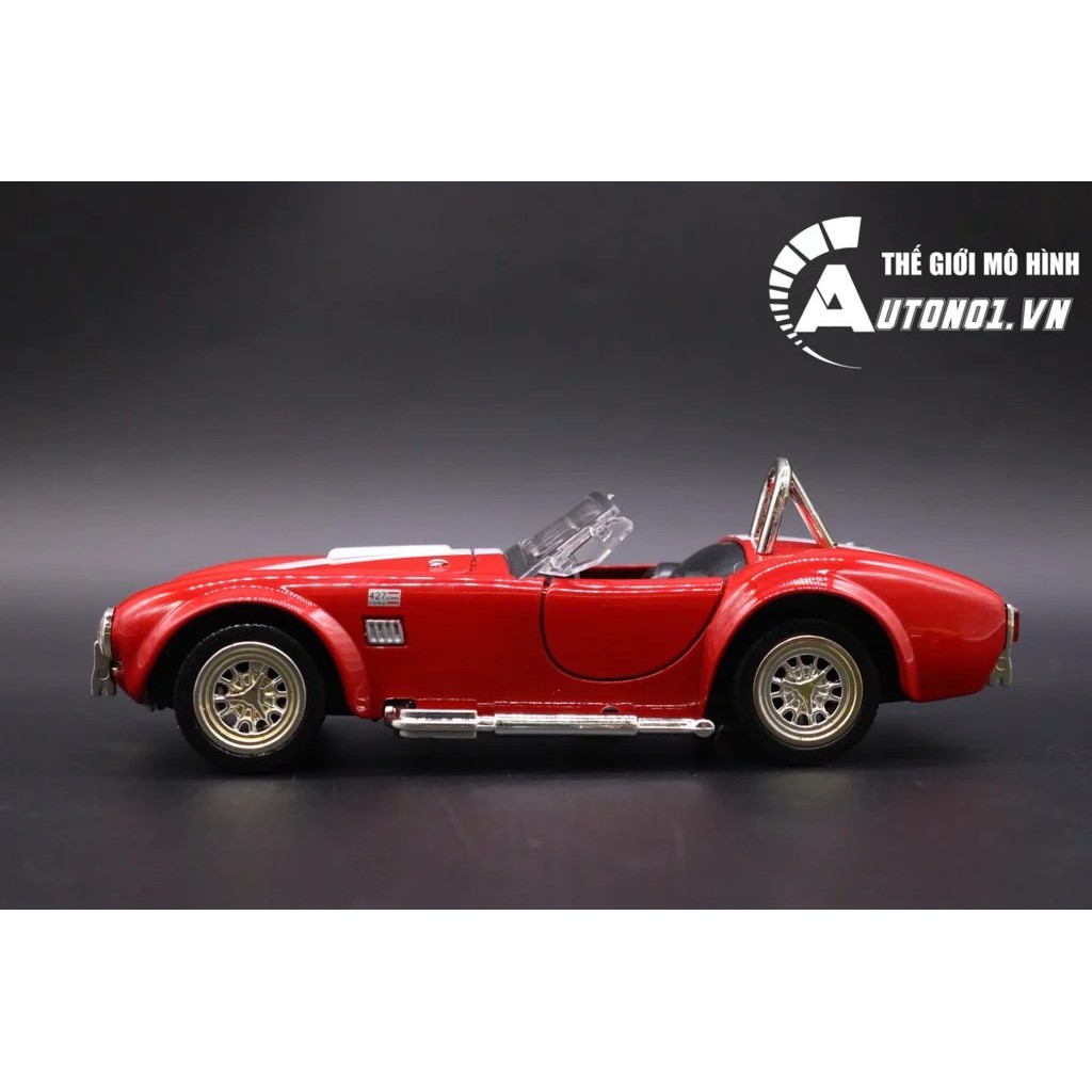 MÔ HÌNH XE SHELBY COBRA 1:26 MZ KHÔNG HỘP