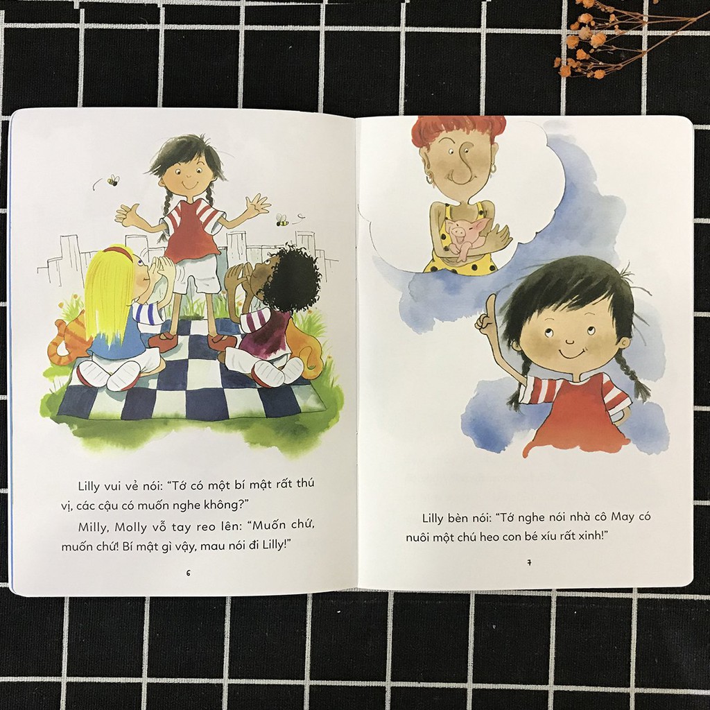 Molly, Milly, Lilly - Câu Chuyện Trưởng Thành - Tập 2 - Một Chú Heo Con (Dành cho trẻ 3+)