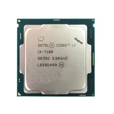 CPU intel I3 - 7100 Tray không box+tan