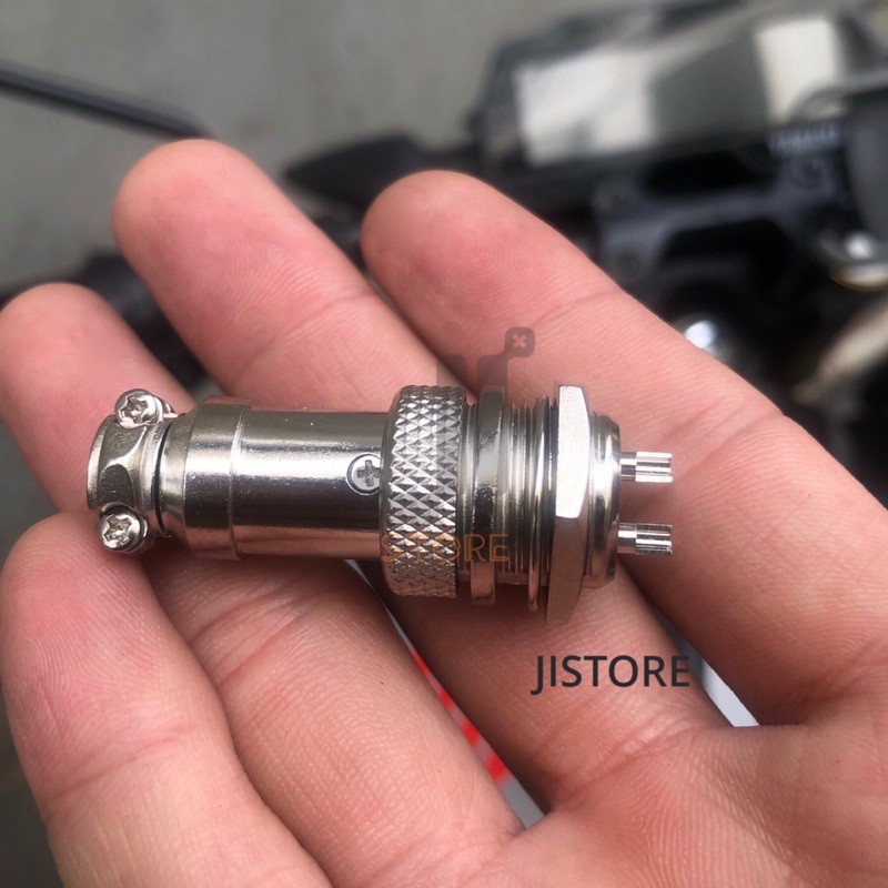 Bộ đầu nối GX16 đực-cái kim loại 2/3/4/5/6/7/8/9 chân GX16 Aviation Plug 2/3/4/5/6/7/8/9P male-female