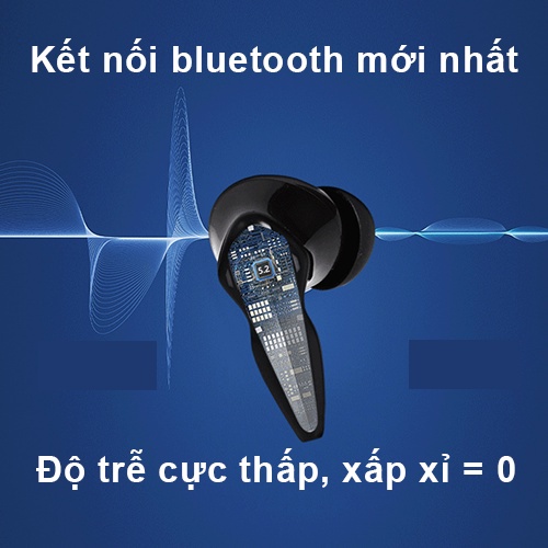 Tai Nghe Bluetooth Không Dây 5.1 TWS Gaming K86 - Có Mic - Độ Trễ Thấp - Pin Trâu -Bản Quốc Tế 2022 Chính Hãng Vupa Tech