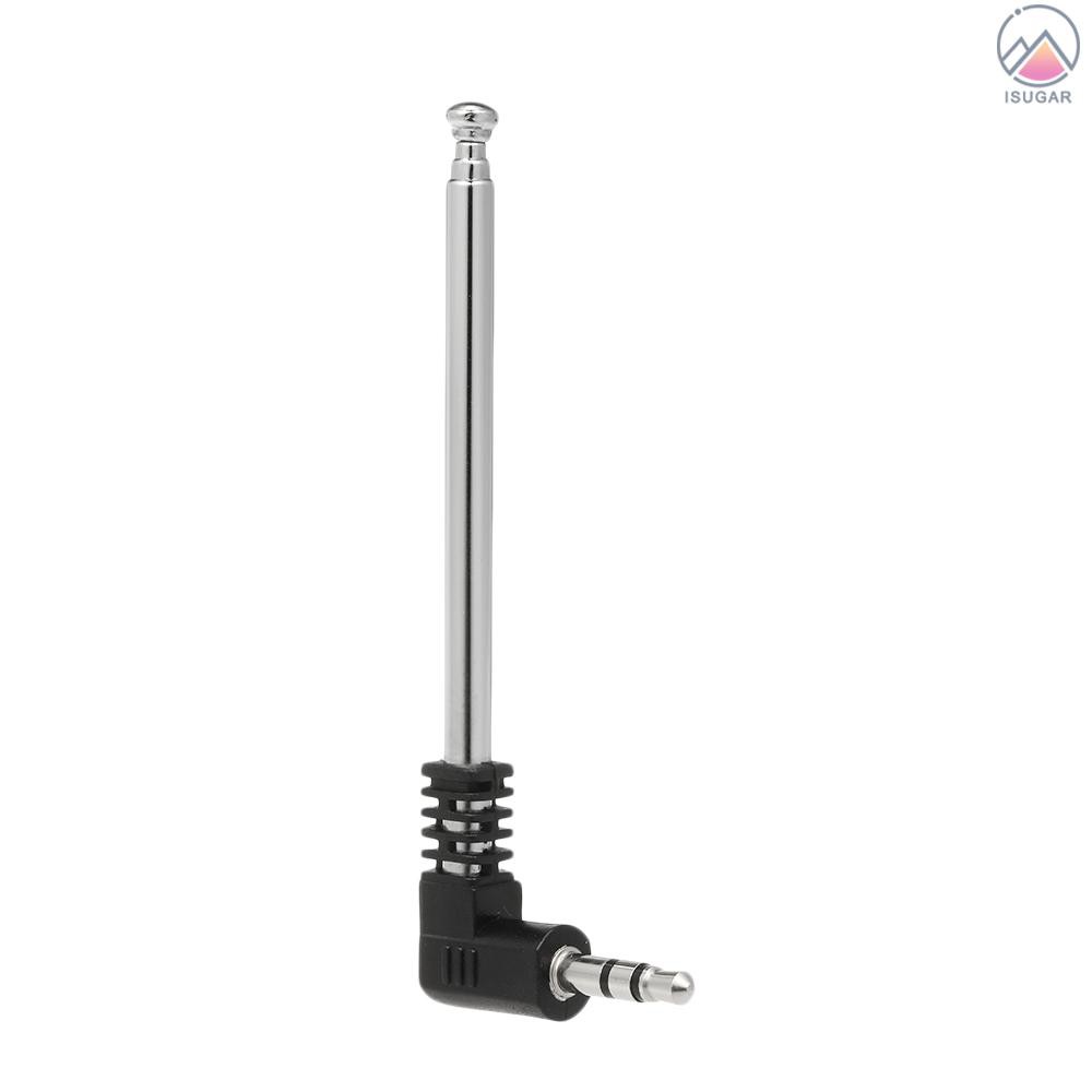 Ăng-ten đài FM cổng 3,5 mm có thể thu vào 4 đoạn hình chữ L 240mm | BigBuy360 - bigbuy360.vn