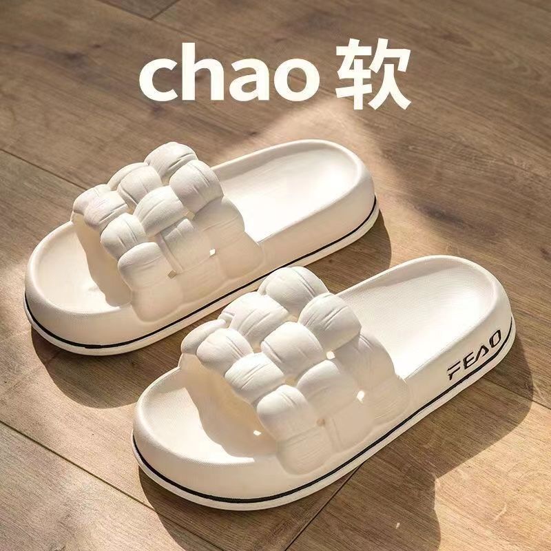 Jiashucheng Dép Đi Trong Nhà Đế Dày Chống Trượt Thời Trang Cho Cặp Đôi