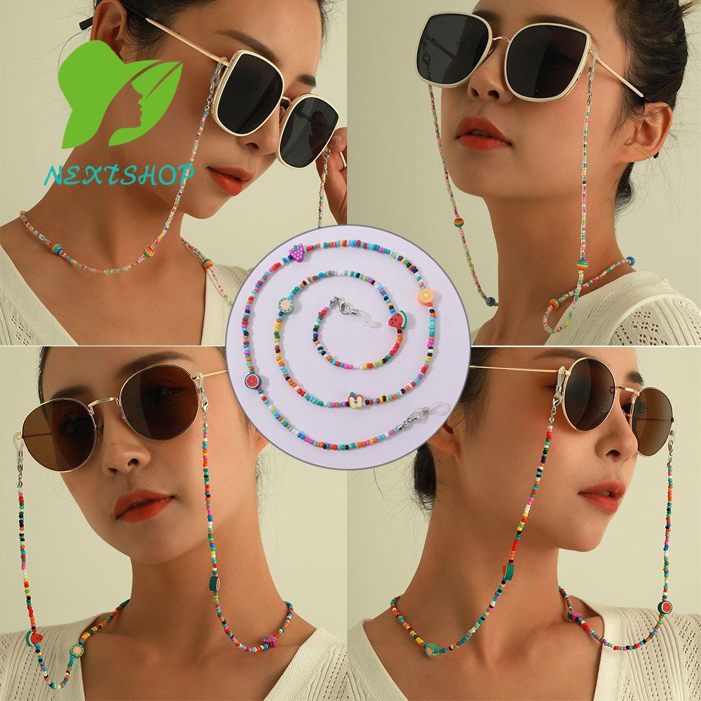 Dây Đeo Mắt Kính Nhiều Màu Sắc Phong Cách Bohemian Thời Trang Cho Nữ