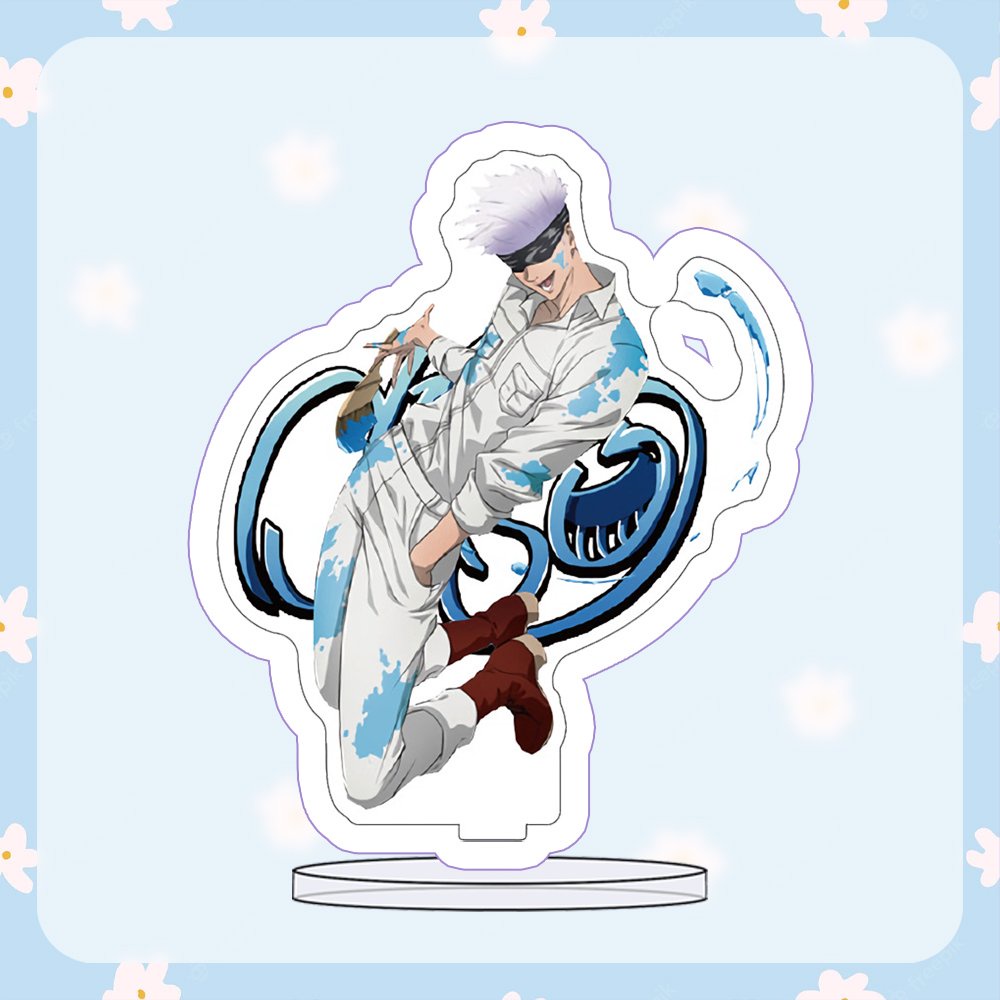 Standee nhân vật JUJUTSU KAISEN ver HỌA SĨ anime chibi standee mica acrylic trưng bày
