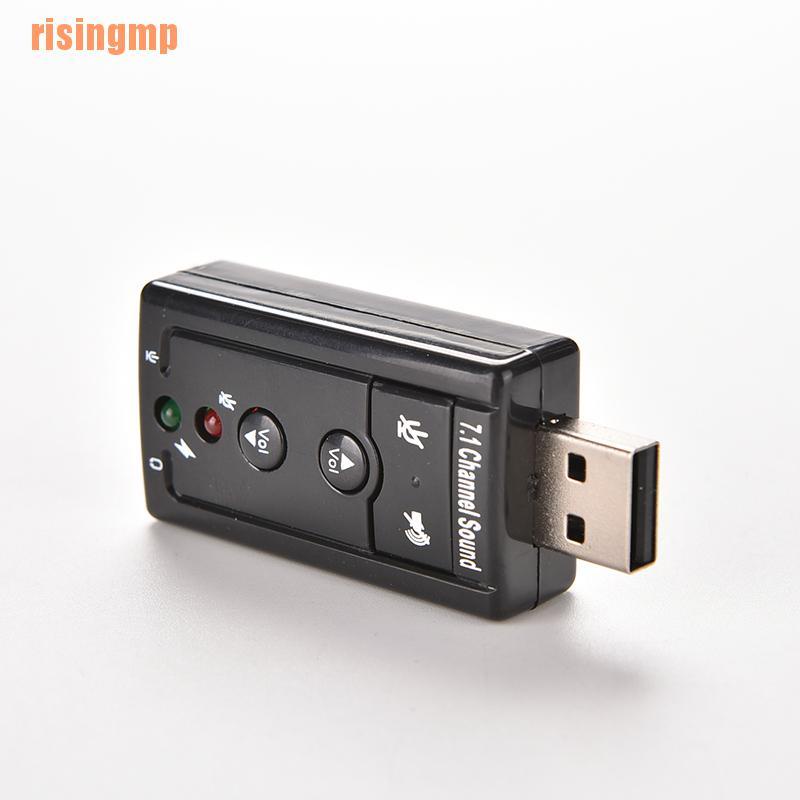 Thiết bị chuyển đổi âm thanh 7.1 mini USB 2.0 3d 12mbps