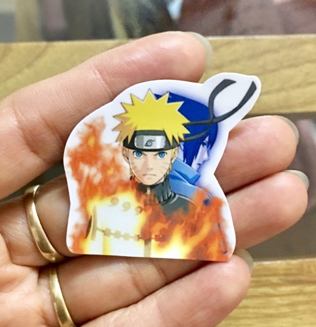 Sticker naruto bóc dán 20-50 cái