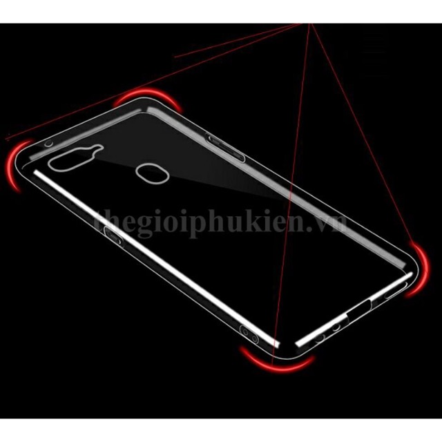 [Sale 50%] Ốp lưng oppo A7 Dẻo trong Dày dặn, Chống SỐc CAo CẤP