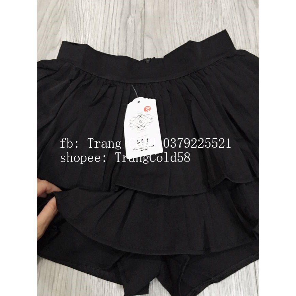 Chân váy xếp li 2 tầng (hàng QC loại 1) | BigBuy360 - bigbuy360.vn