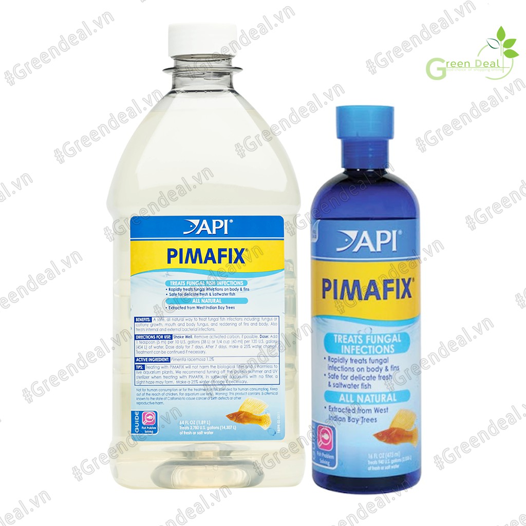 API - Pimafix (Chai 473 ml) | Xử lý nấm hiệu quả và an toàn cho cá cảnh thủy sinh