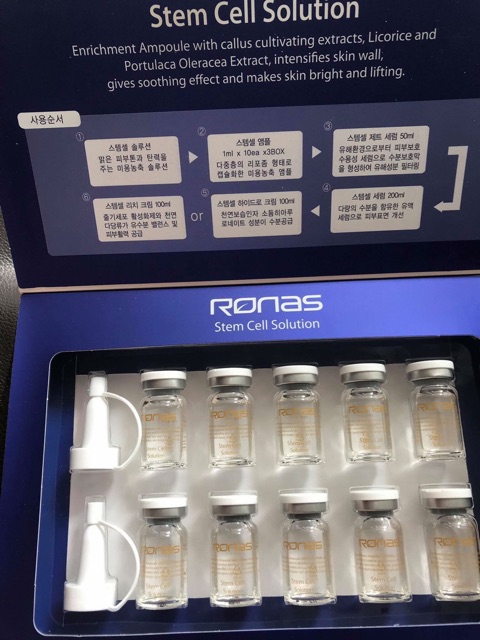 Tế bào gốc Ronas - hộp 10c