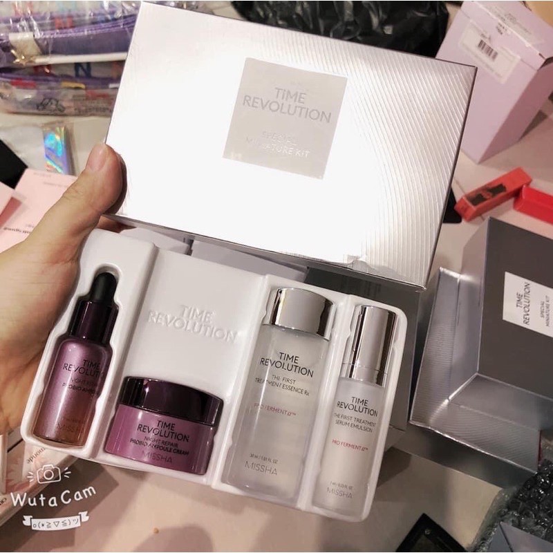 BỘ DƯỠNG DA Set Missha Time revolution minisize