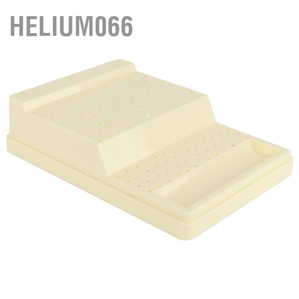 168 lỗ Mũi khoan nha khoa Giá đỡ bit Bur đứng Tổ chức hộp đựng Phụ kiện Helium066