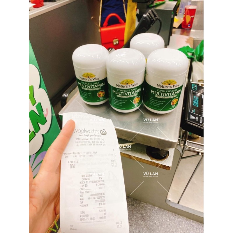 Vitamin tổng hợp Nature’s Way Úc 200 viên - Xuất xứ Úc
