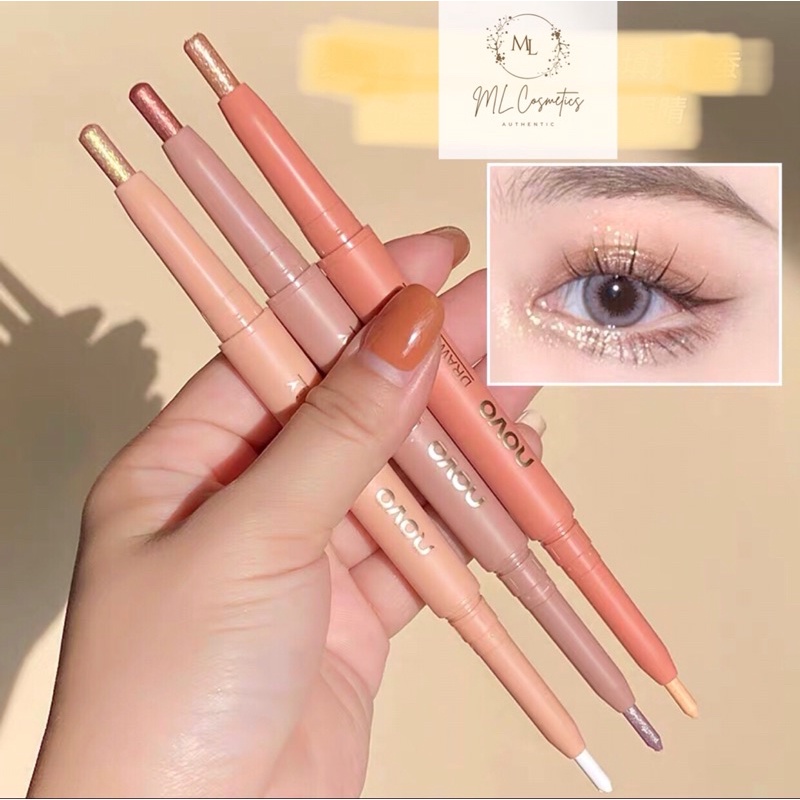 Bút Kẻ Bọng Mắt Nhũ Mắt Kim Tuyến NOVO Star Eyes Clever Lying Silkworm Pen