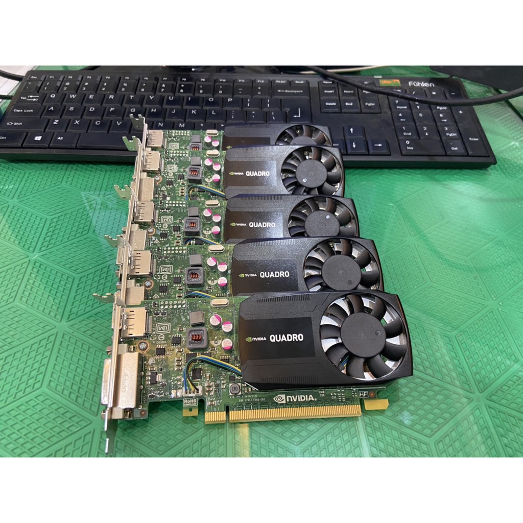 Card màn hình 4K 60Hz - Card màn hình Nvidida Quadro K620 /K420 2GB 128 . Hàng Nhập Khẩu